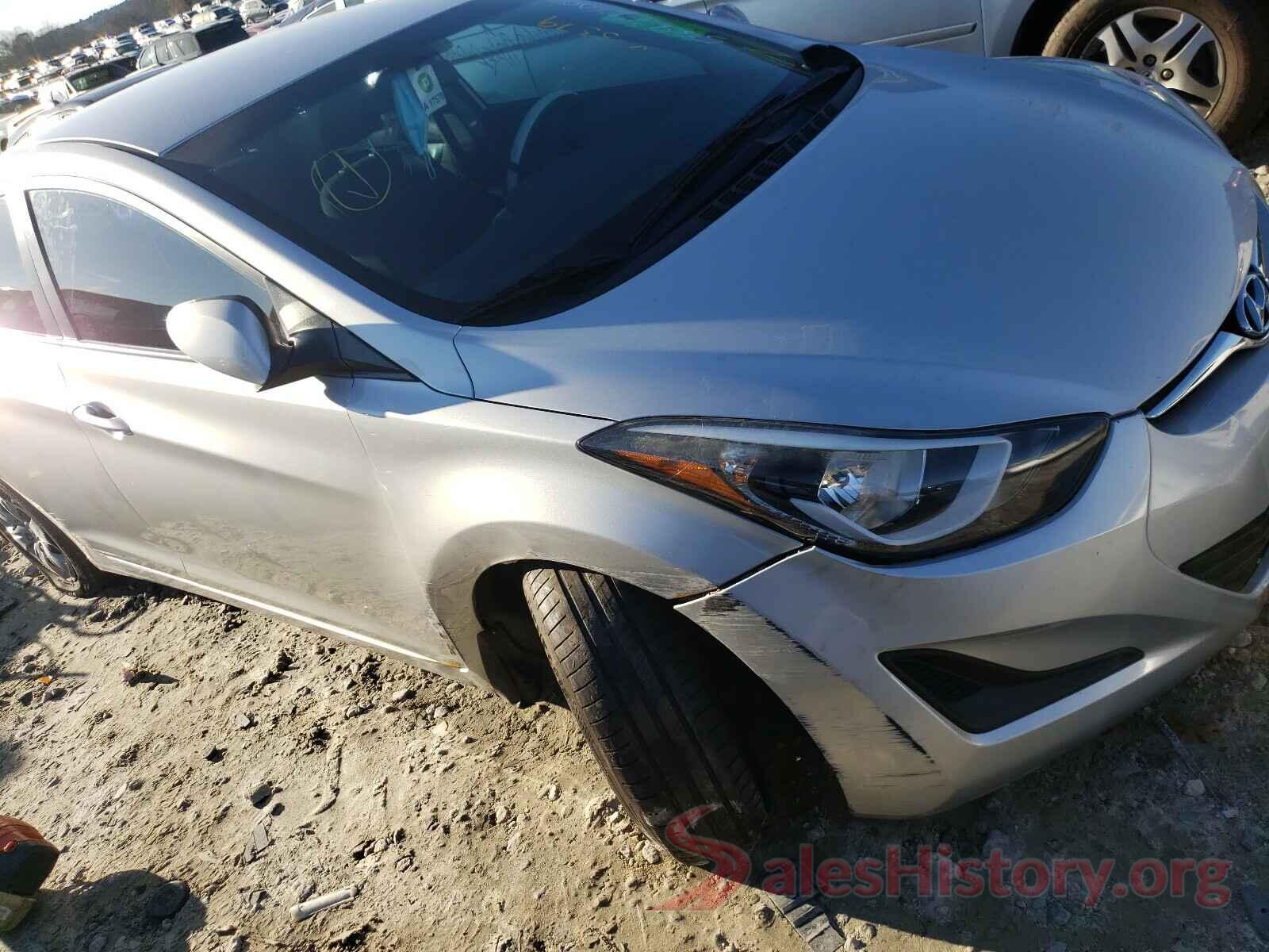 5NPDH4AE8GH665379 2016 HYUNDAI ELANTRA