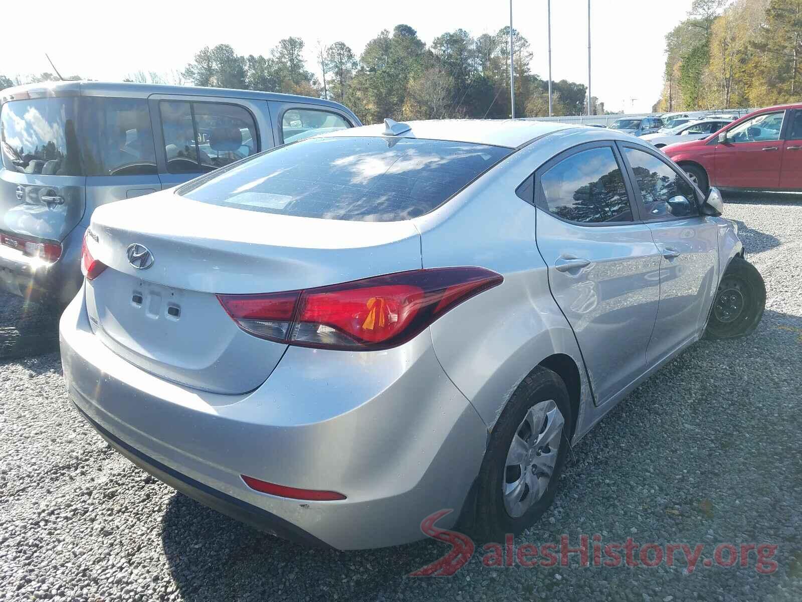 5NPDH4AE8GH665379 2016 HYUNDAI ELANTRA