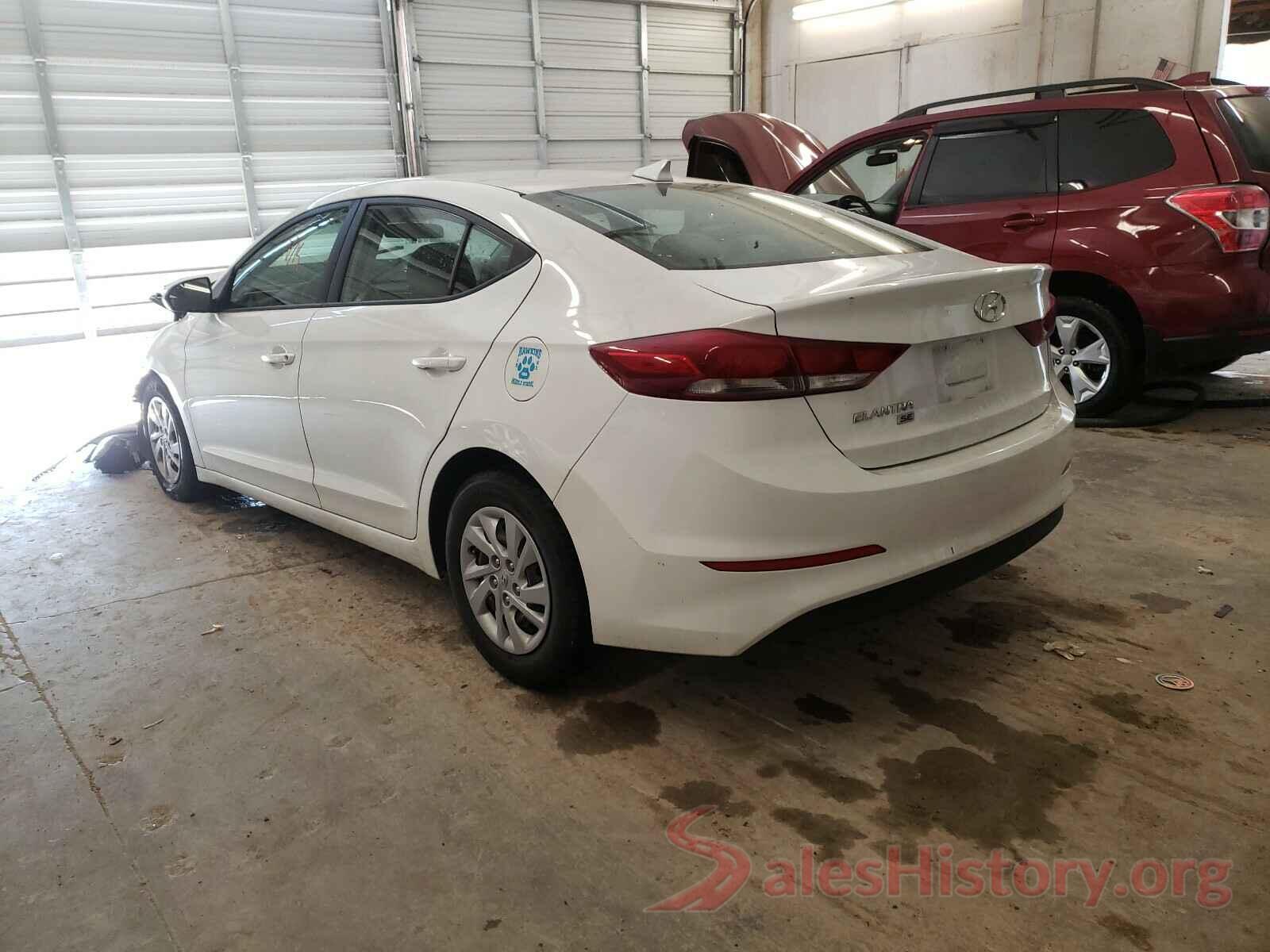 5NPD74LF2HH164109 2017 HYUNDAI ELANTRA