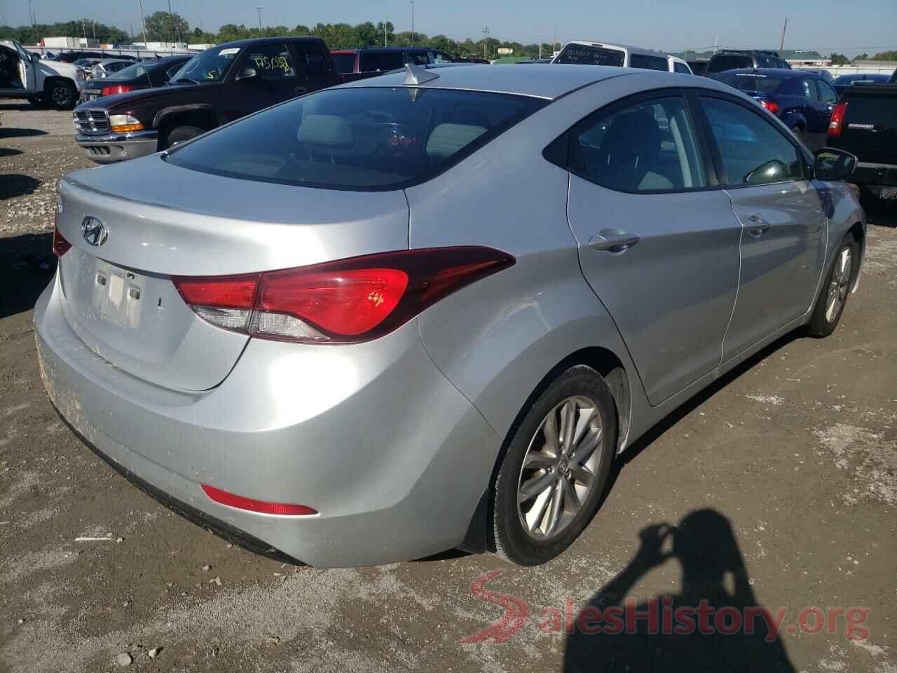 KMHDH4AE0EU172553 2014 HYUNDAI ELANTRA