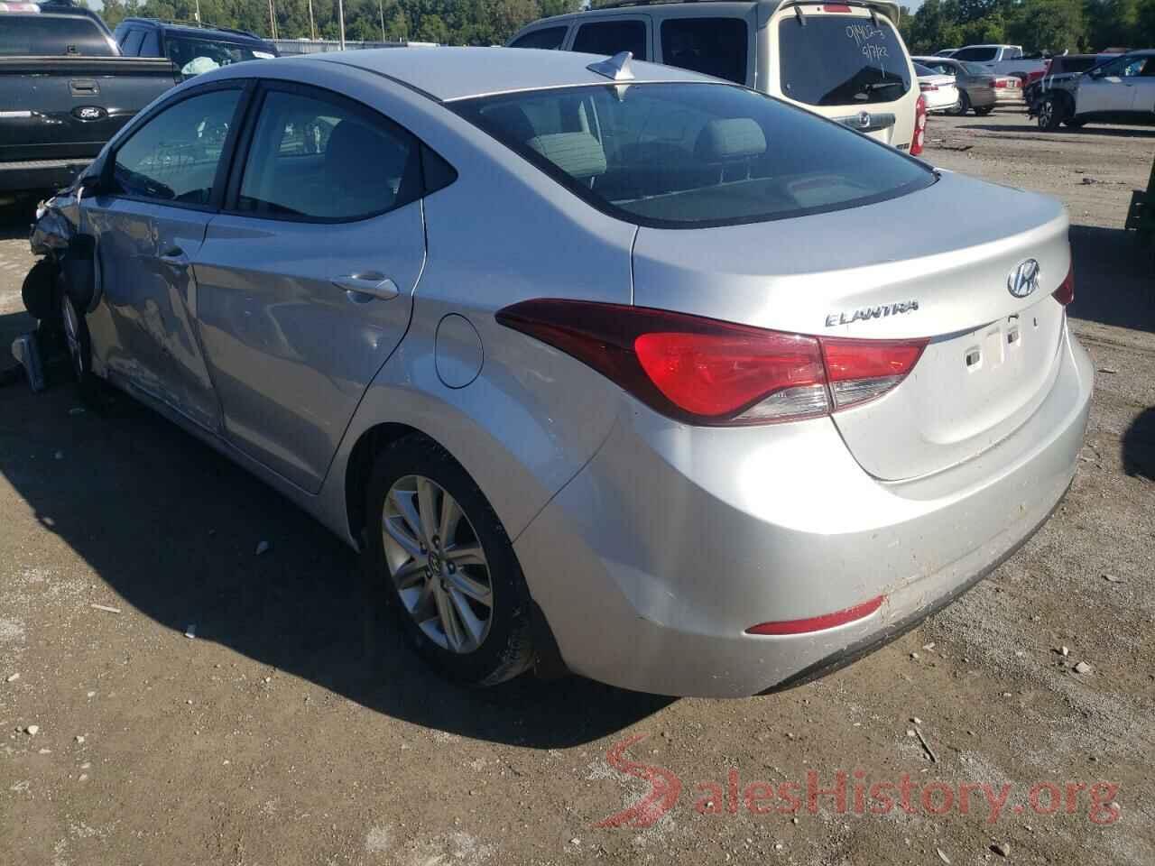 KMHDH4AE0EU172553 2014 HYUNDAI ELANTRA