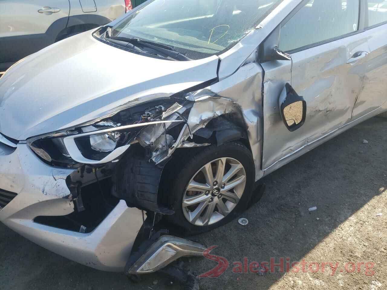 KMHDH4AE0EU172553 2014 HYUNDAI ELANTRA