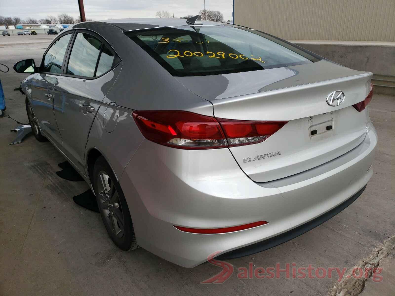 5NPD84LF8HH016561 2017 HYUNDAI ELANTRA