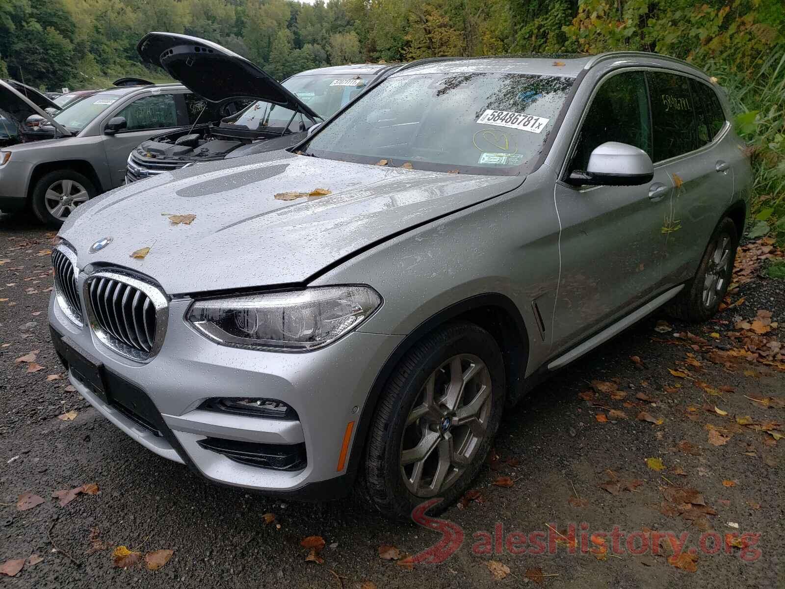 5UXTY5C0XM9G62721 2021 BMW X3