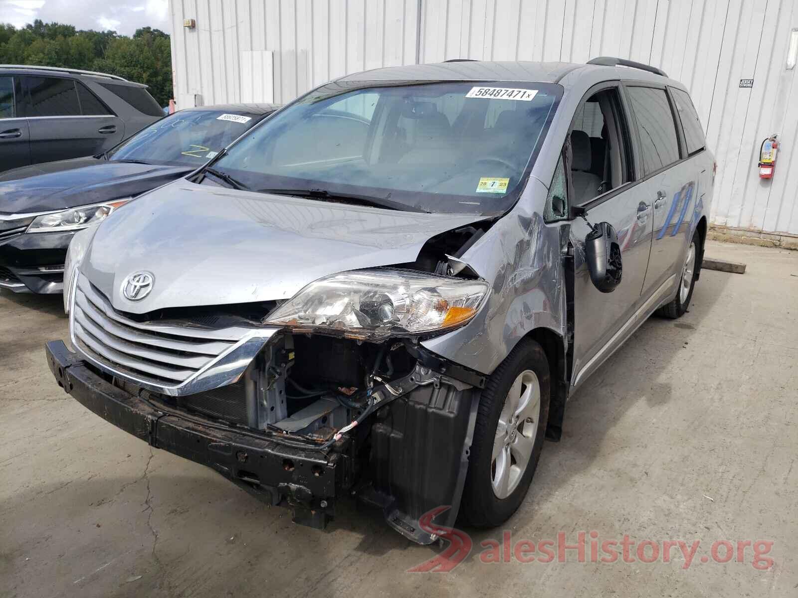 5TDKK3DC2GS737989 2016 TOYOTA SIENNA