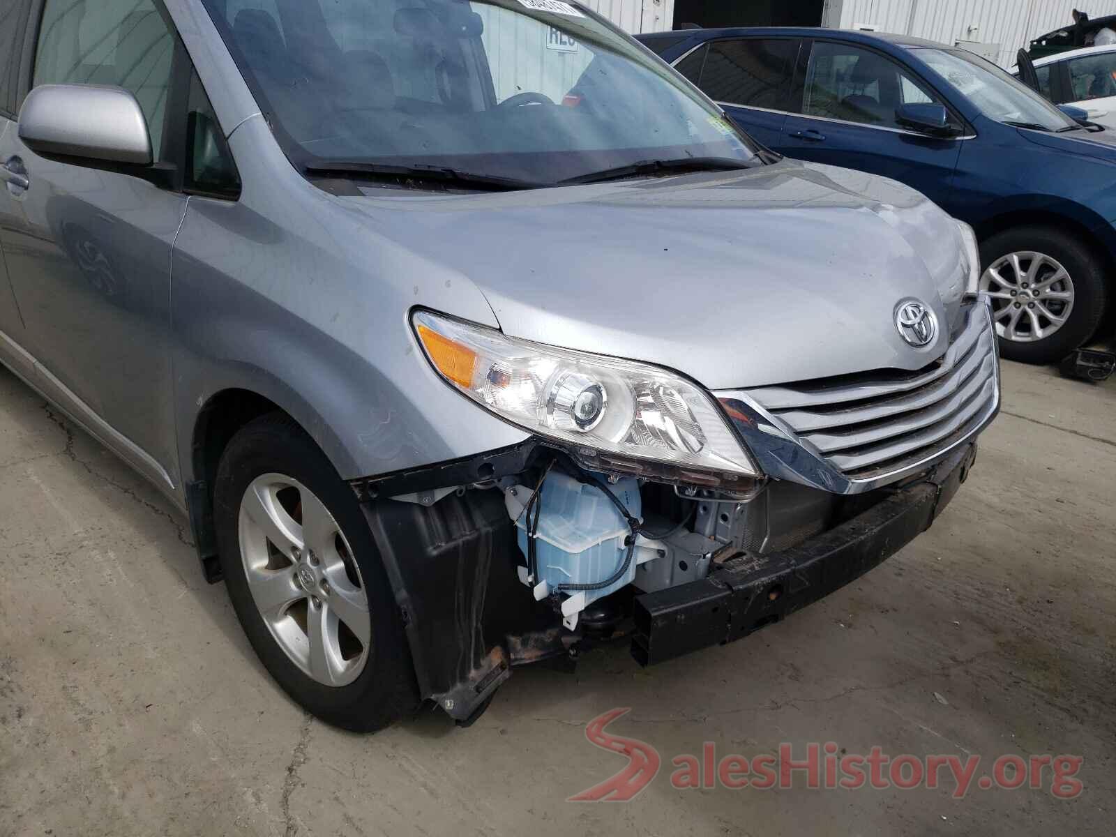 5TDKK3DC2GS737989 2016 TOYOTA SIENNA