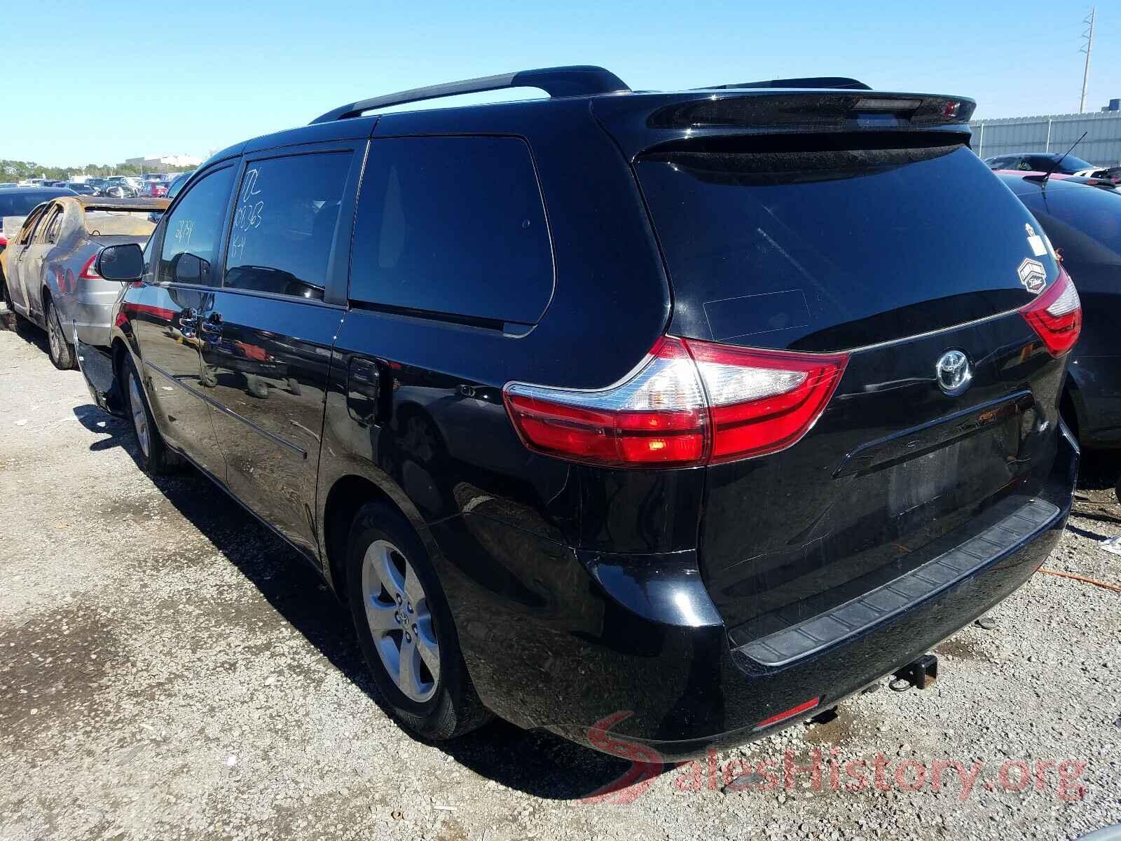 5TDKZ3DC4HS799035 2017 TOYOTA SIENNA