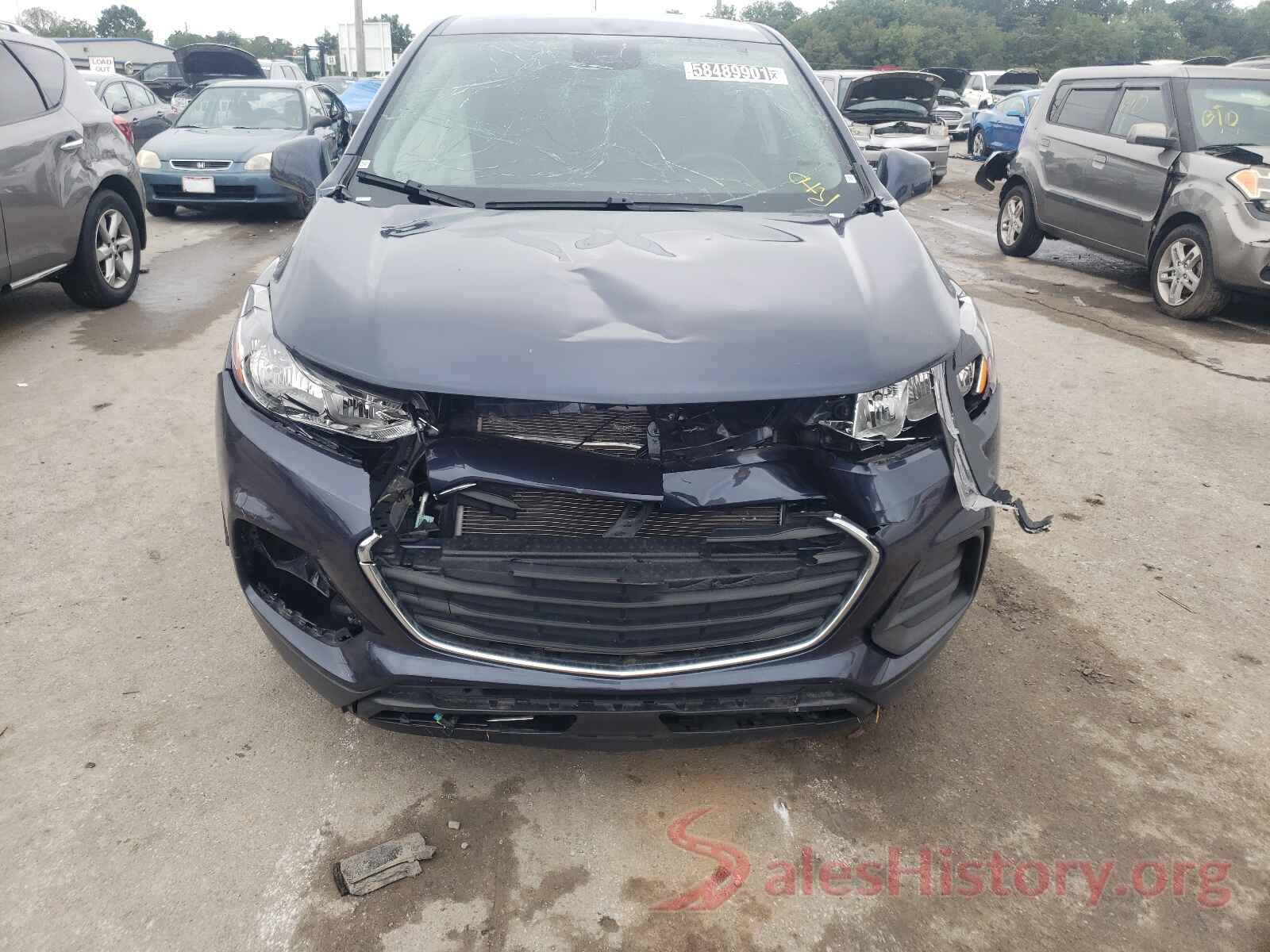 3GNCJKSB1KL321546 2019 CHEVROLET TRAX