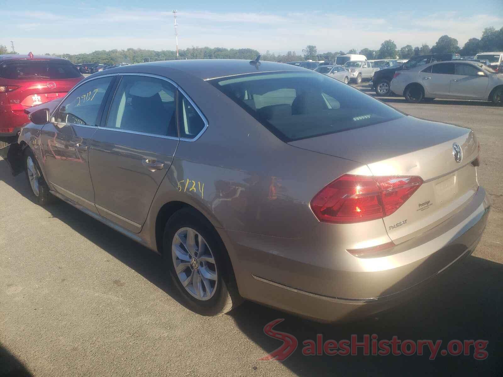 1VWAT7A35GC043381 2016 VOLKSWAGEN PASSAT