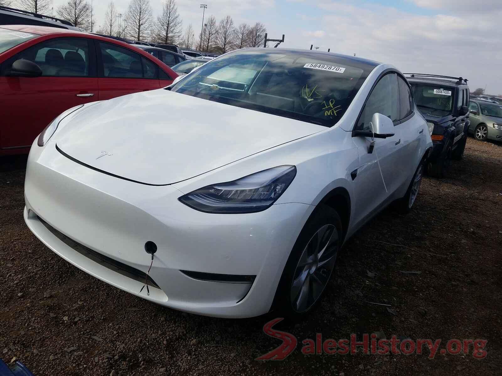 5YJYGDEE6LF050434 2020 TESLA MODEL Y