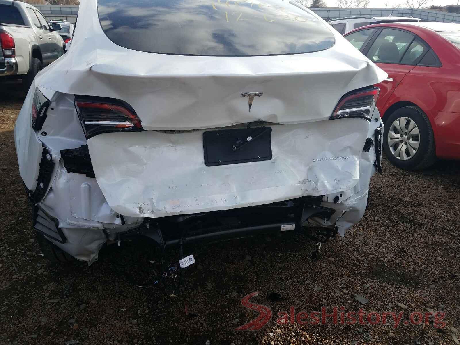 5YJYGDEE6LF050434 2020 TESLA MODEL Y