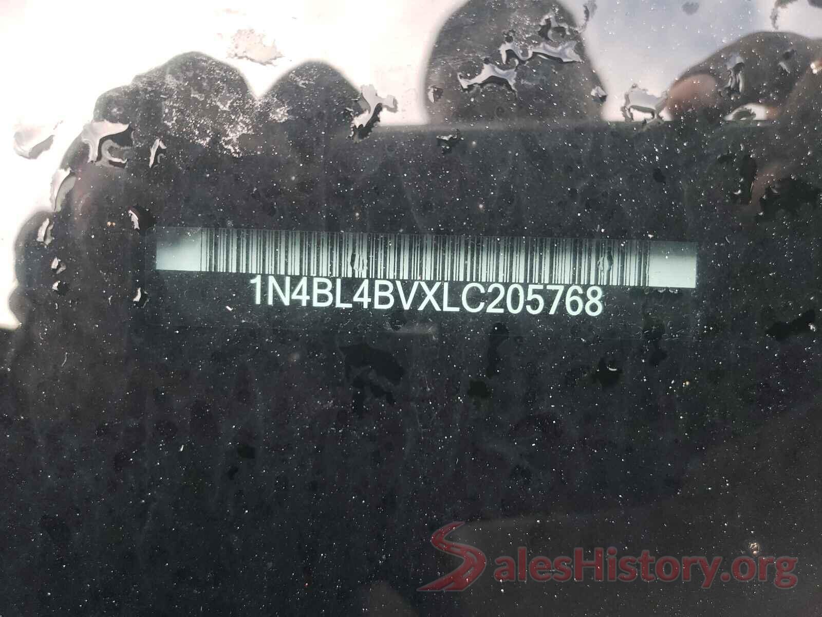 1N4BL4BVXLC205768 2020 NISSAN ALTIMA