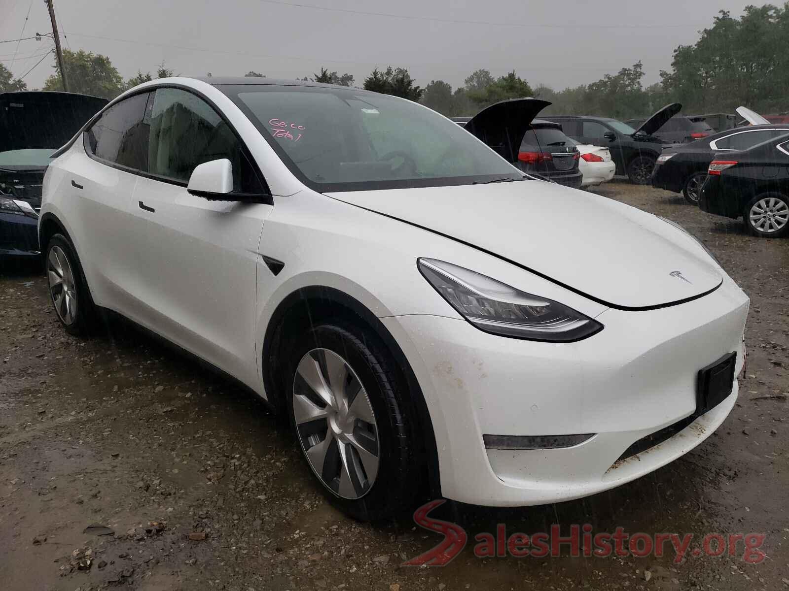 5YJYGDEE2LF043657 2020 TESLA MODEL Y