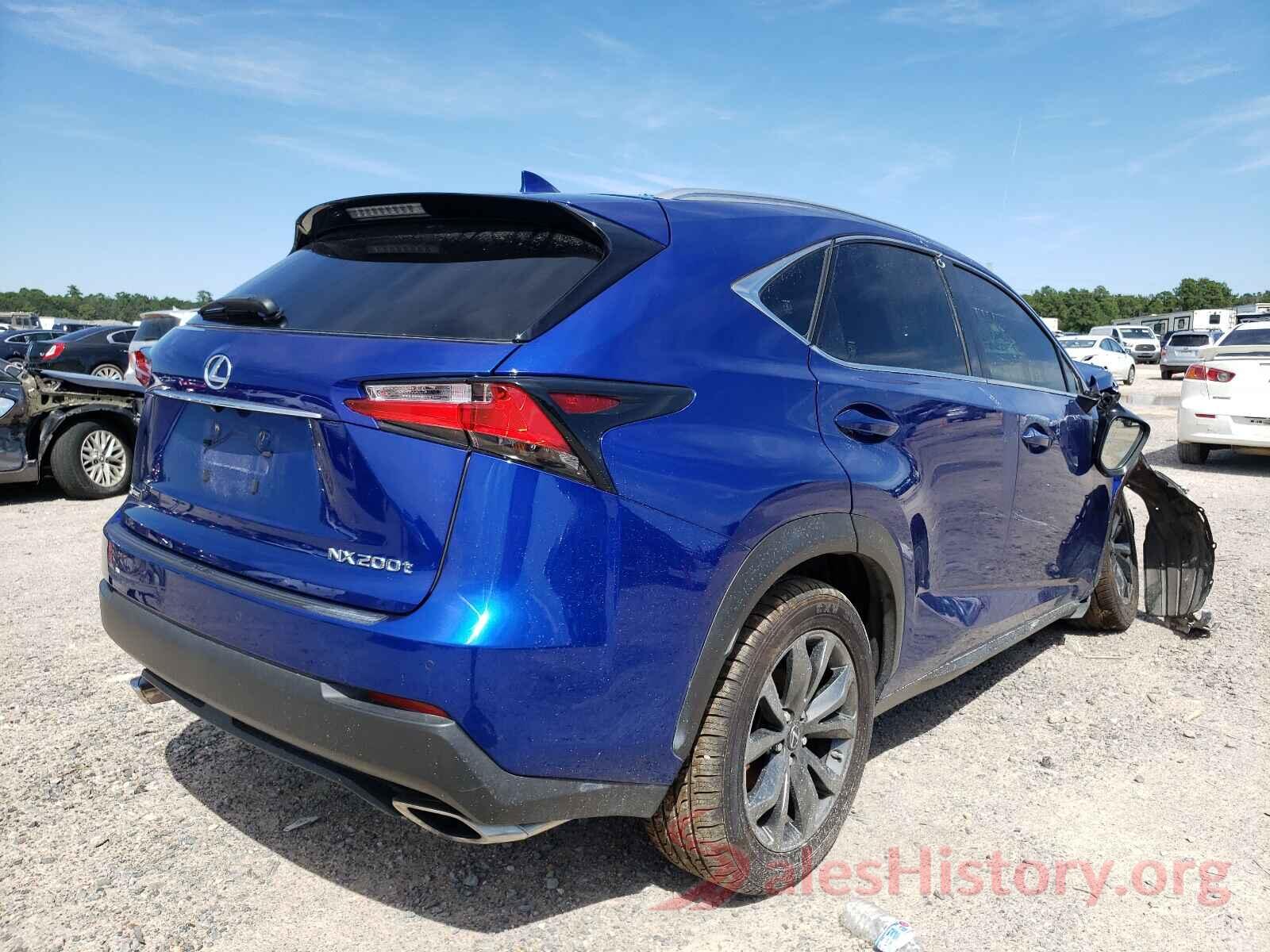 JTJYARBZ2H2081435 2017 LEXUS NX