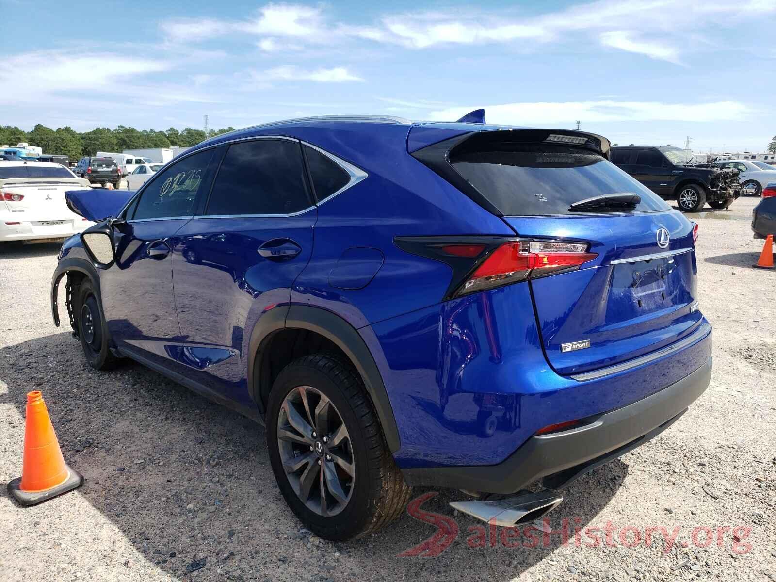 JTJYARBZ2H2081435 2017 LEXUS NX