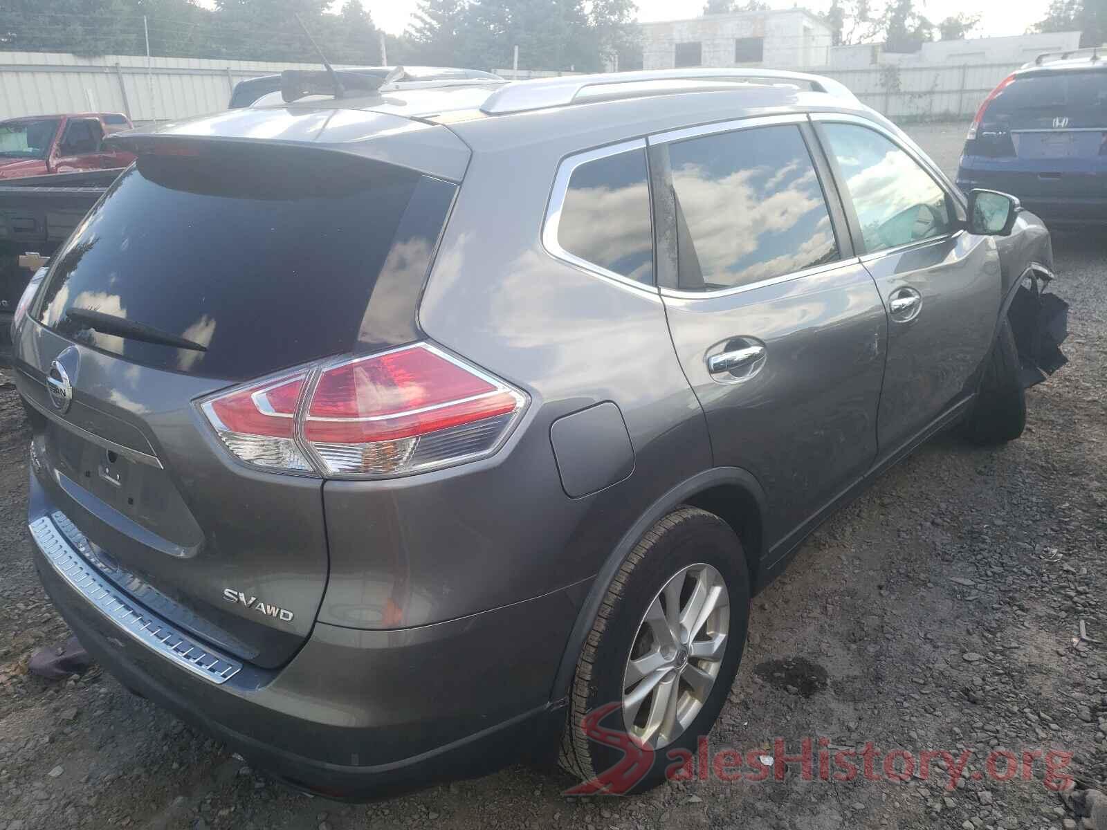 KNMAT2MV5GP666284 2016 NISSAN ROGUE