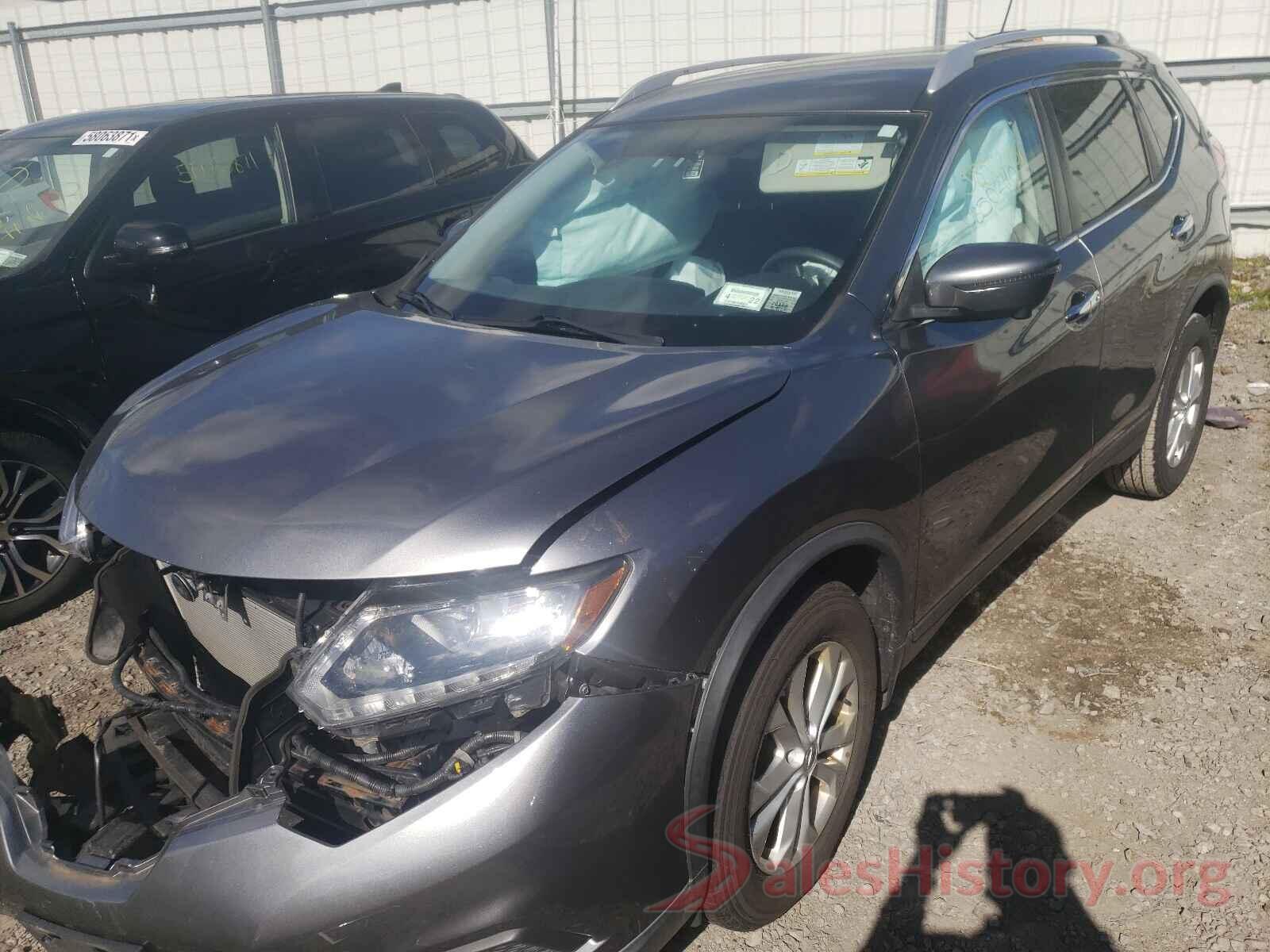 KNMAT2MV5GP666284 2016 NISSAN ROGUE