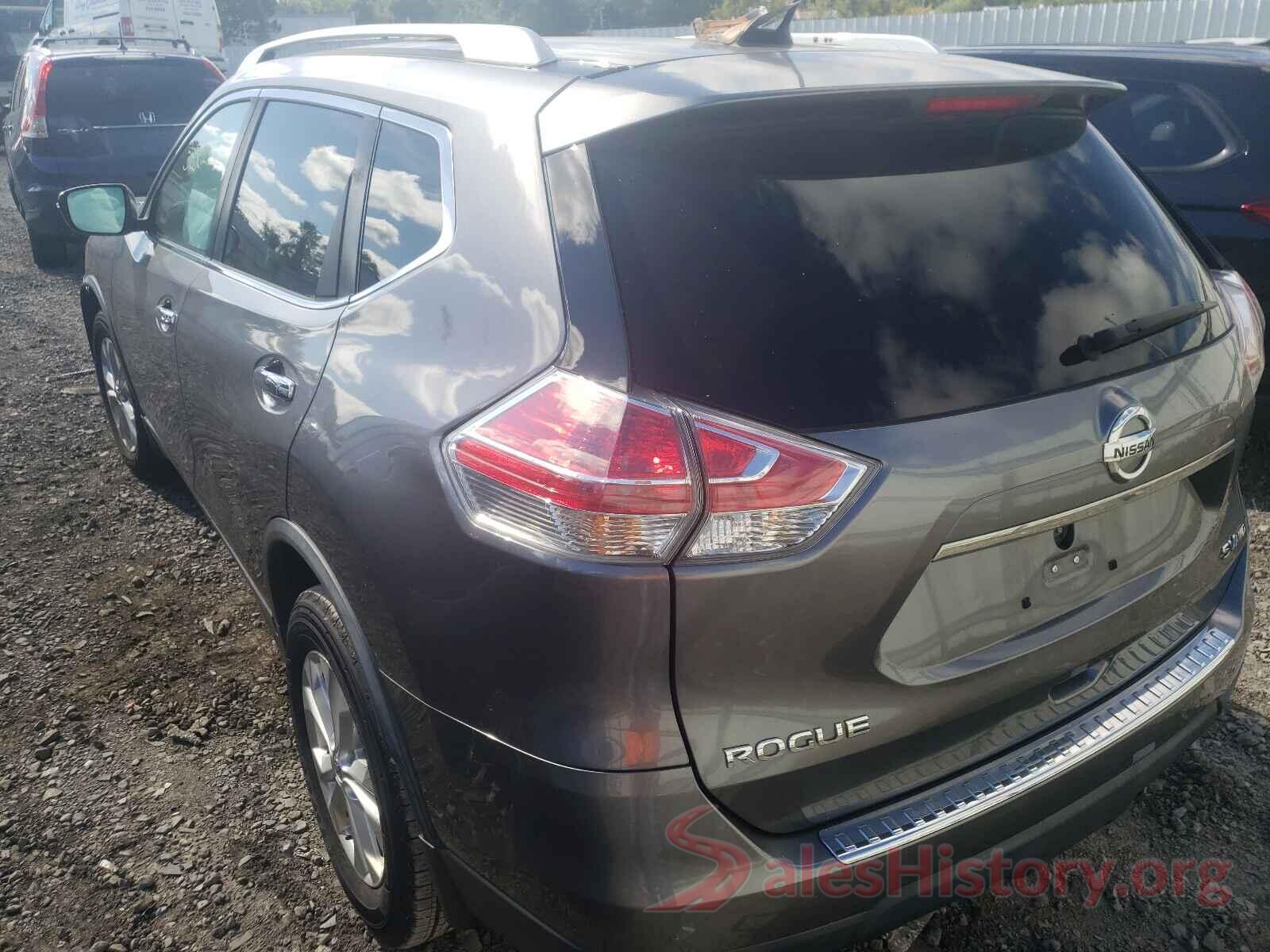 KNMAT2MV5GP666284 2016 NISSAN ROGUE