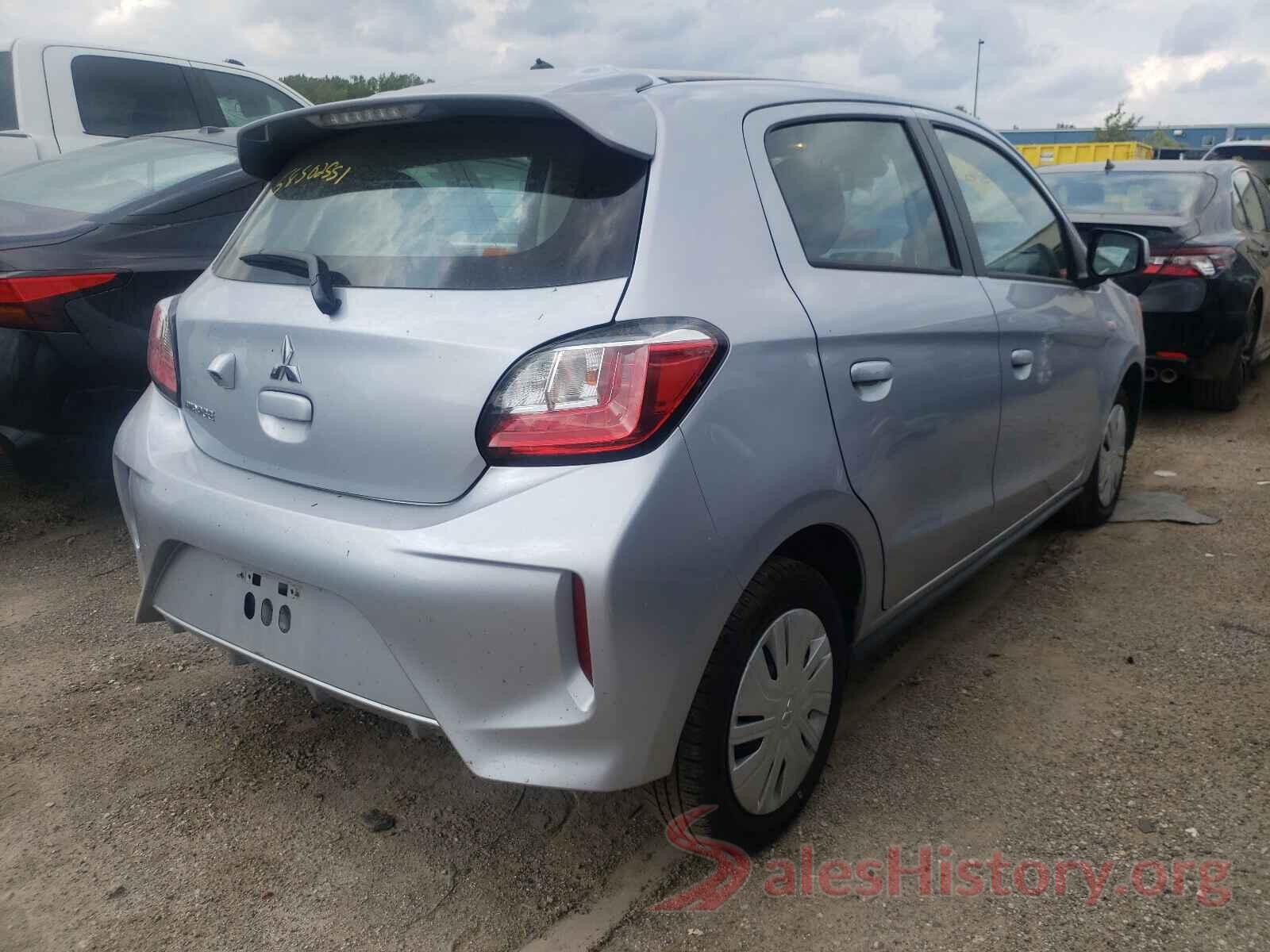 ML32AUHJ6MH003084 2021 MITSUBISHI MIRAGE