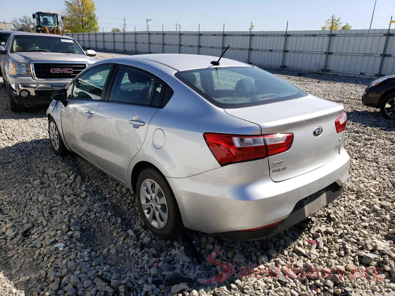 KNADM4A30H6028666 2017 KIA RIO