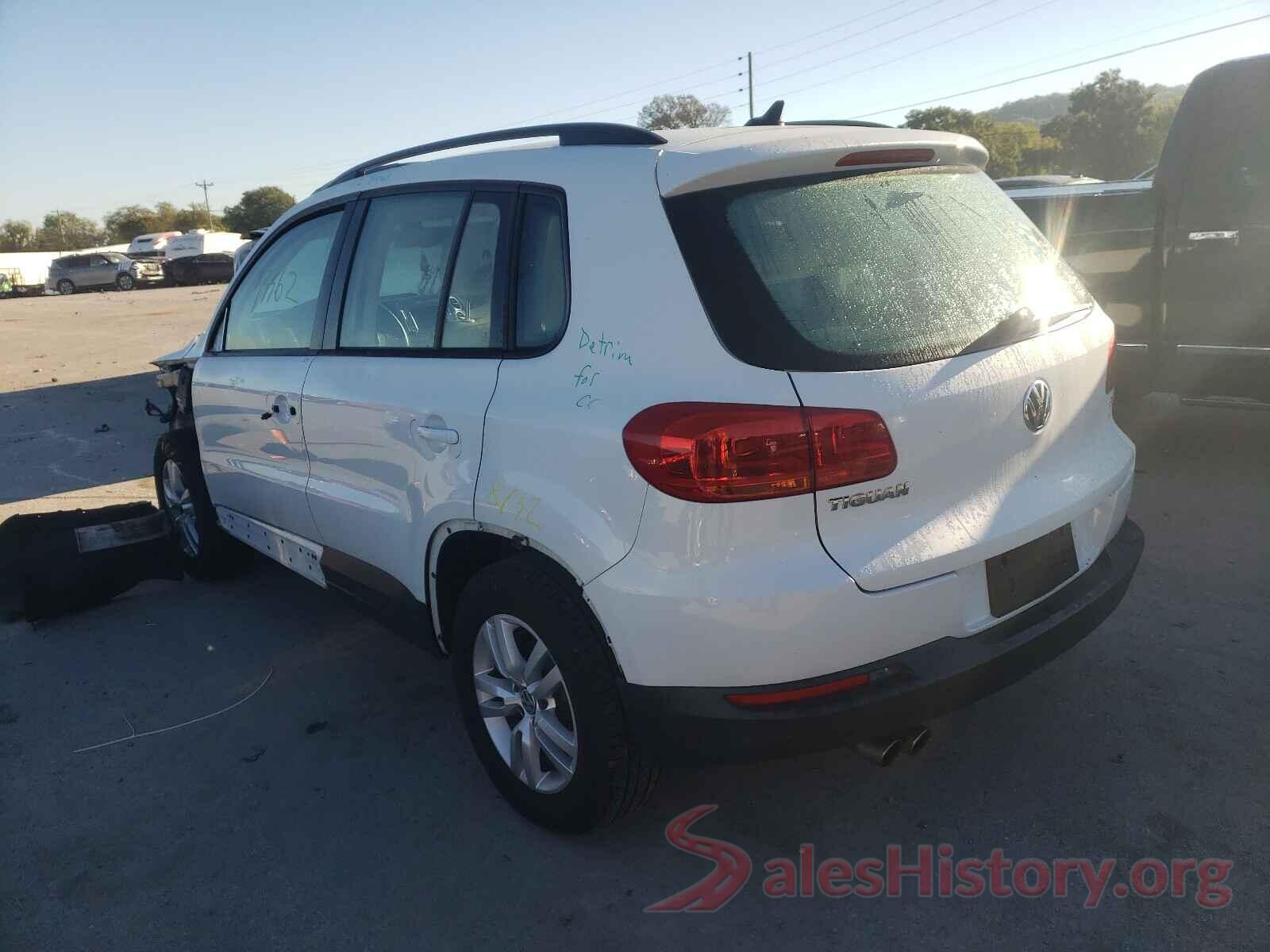 WVGAV7AX9HK001847 2017 VOLKSWAGEN TIGUAN