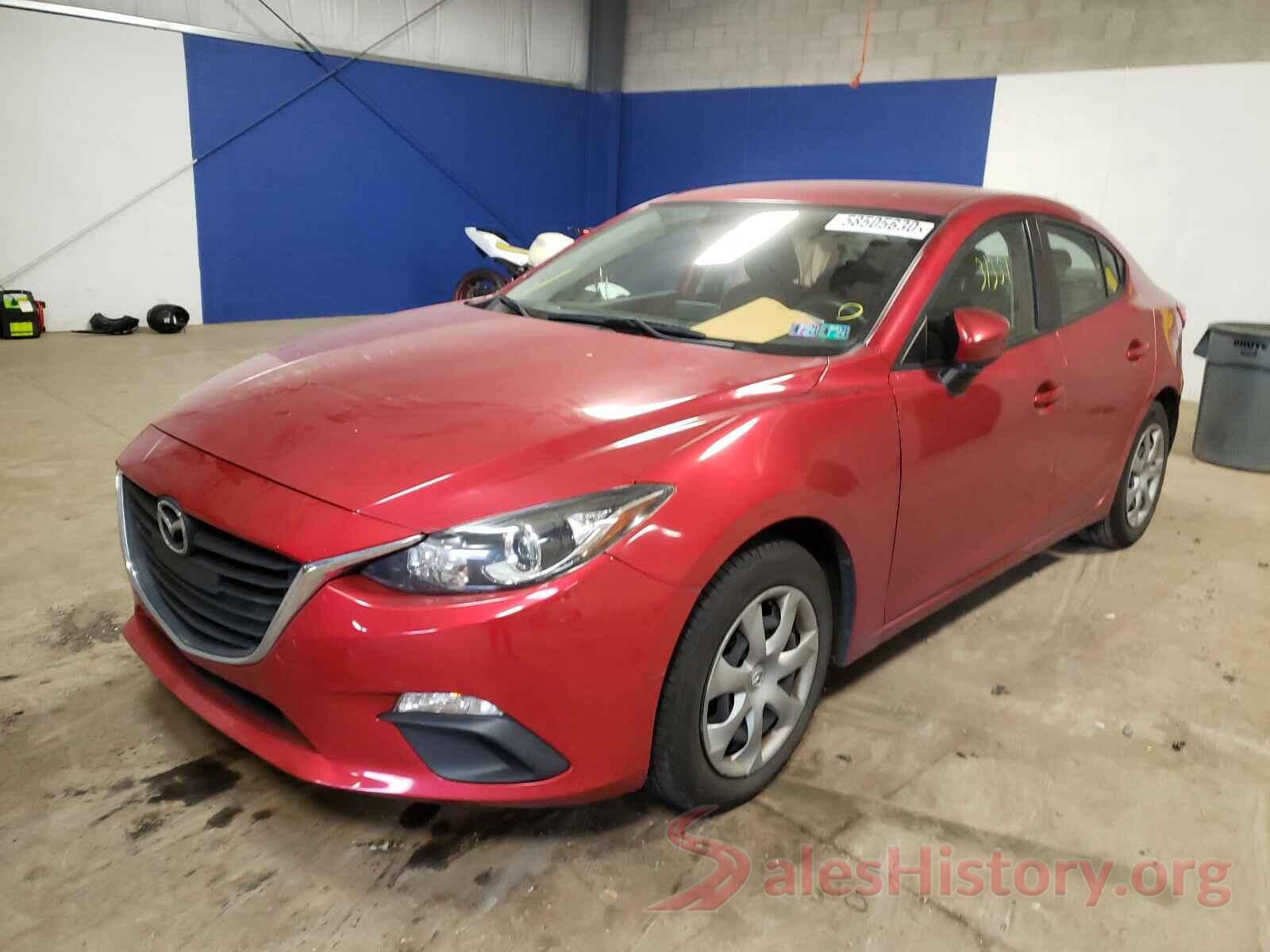 JM1BM1T7XG1283880 2016 MAZDA 3