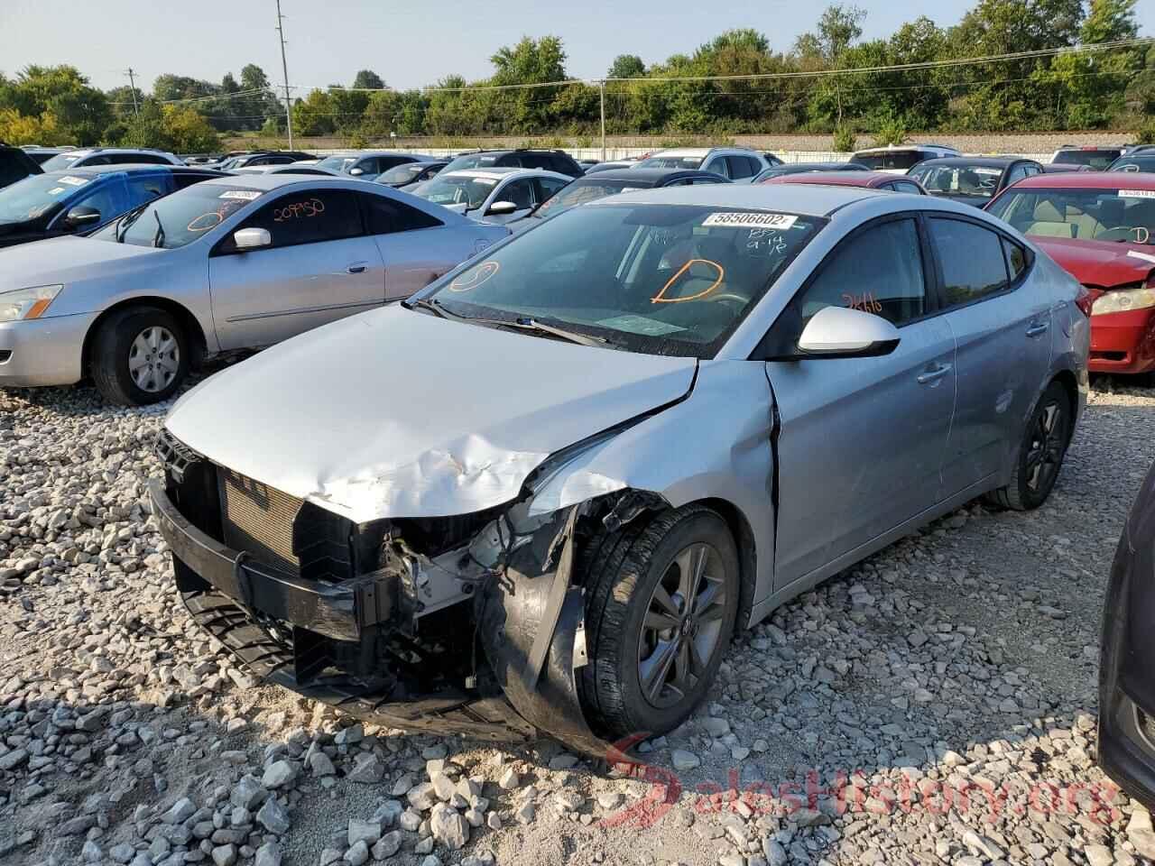 5NPD84LF4JH368283 2018 HYUNDAI ELANTRA