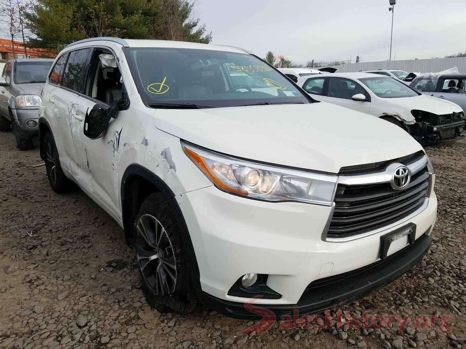 5TDJKRFH8GS302000 2016 TOYOTA HIGHLANDER