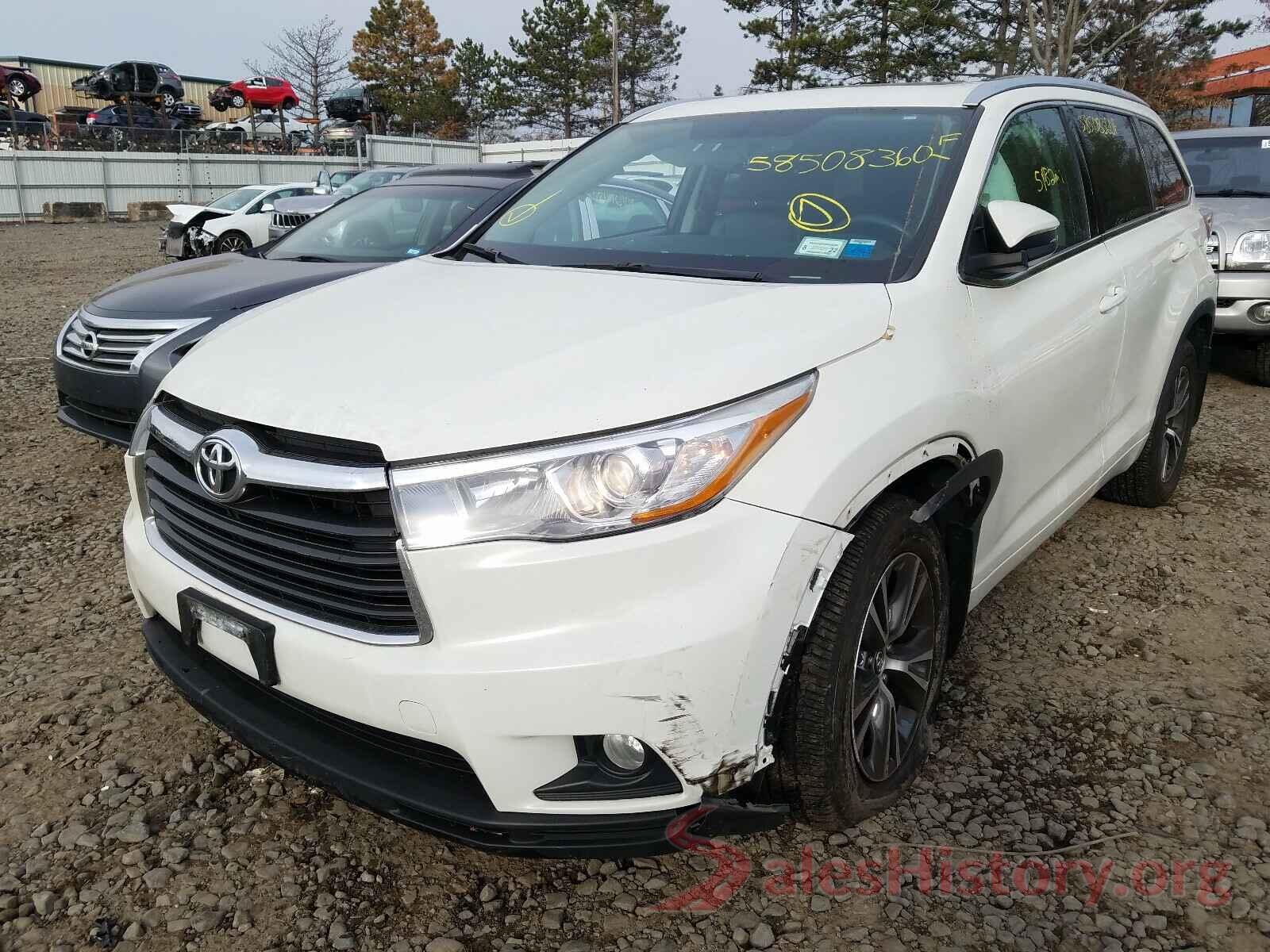 5TDJKRFH8GS302000 2016 TOYOTA HIGHLANDER