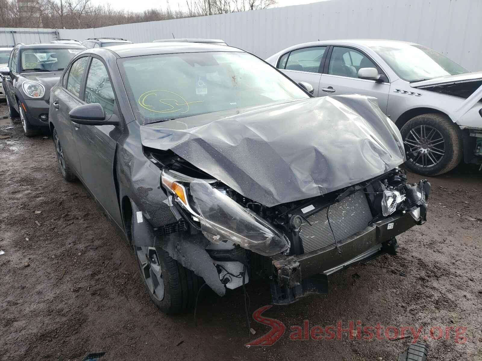 3KPF24AD7LE222351 2020 KIA FORTE