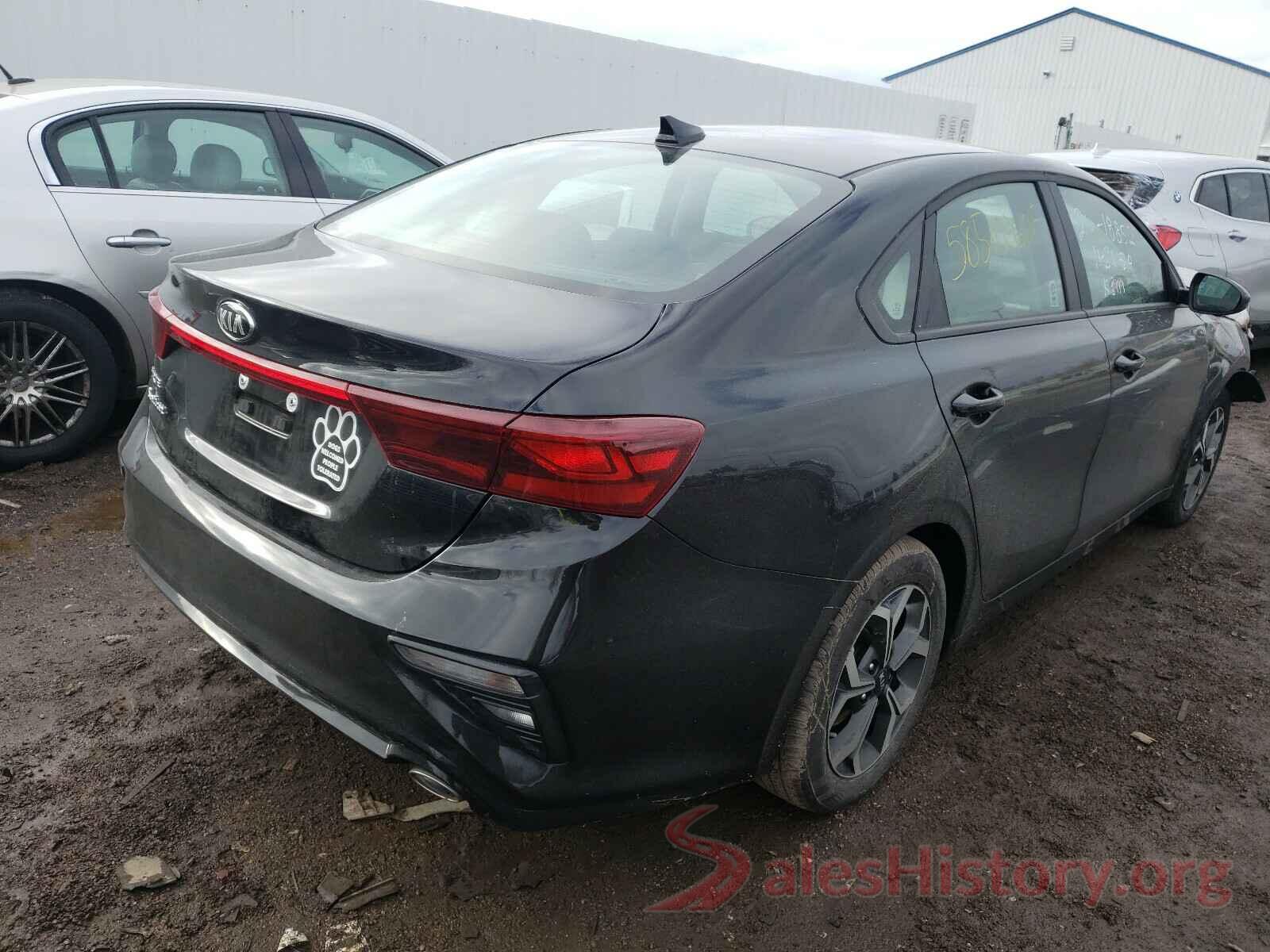 3KPF24AD7LE222351 2020 KIA FORTE