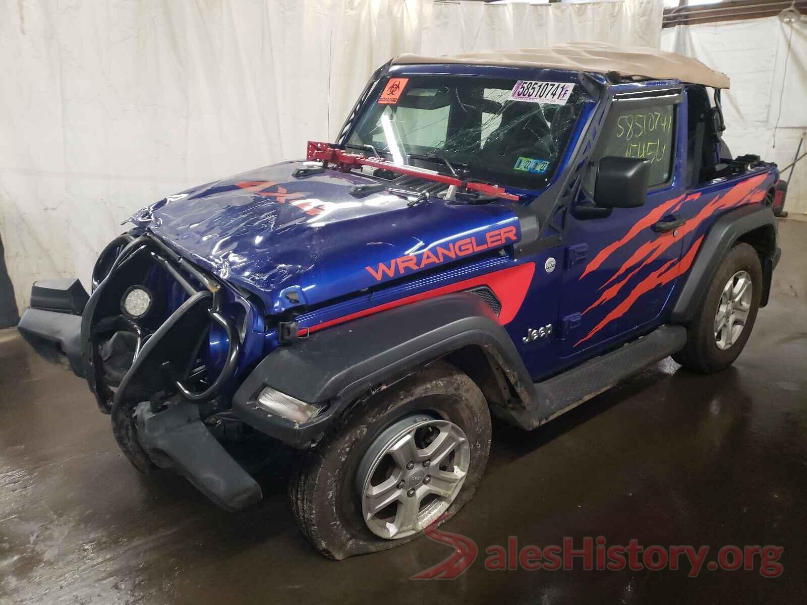 1C4GJXAG5KW559883 2019 JEEP WRANGLER