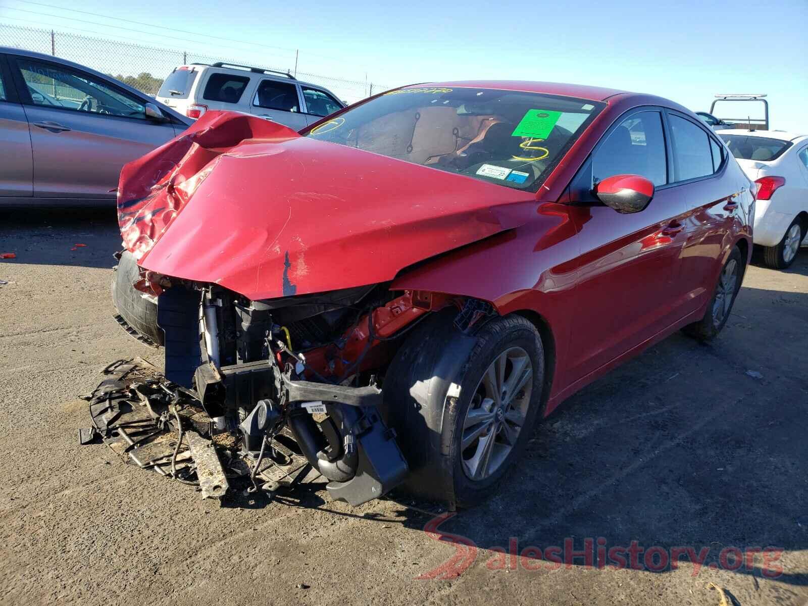 5NPD84LF1JH300104 2018 HYUNDAI ELANTRA