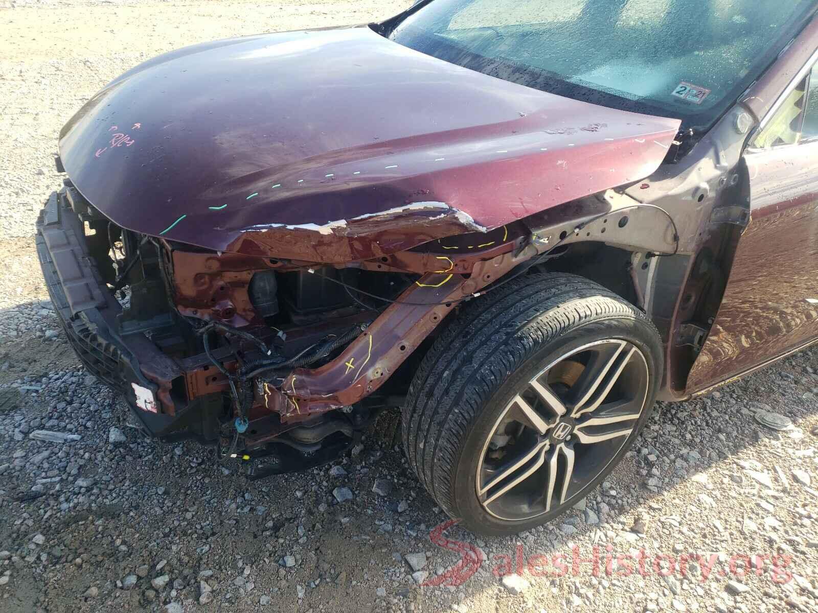 1HGCR2F55HA050322 2017 HONDA ACCORD