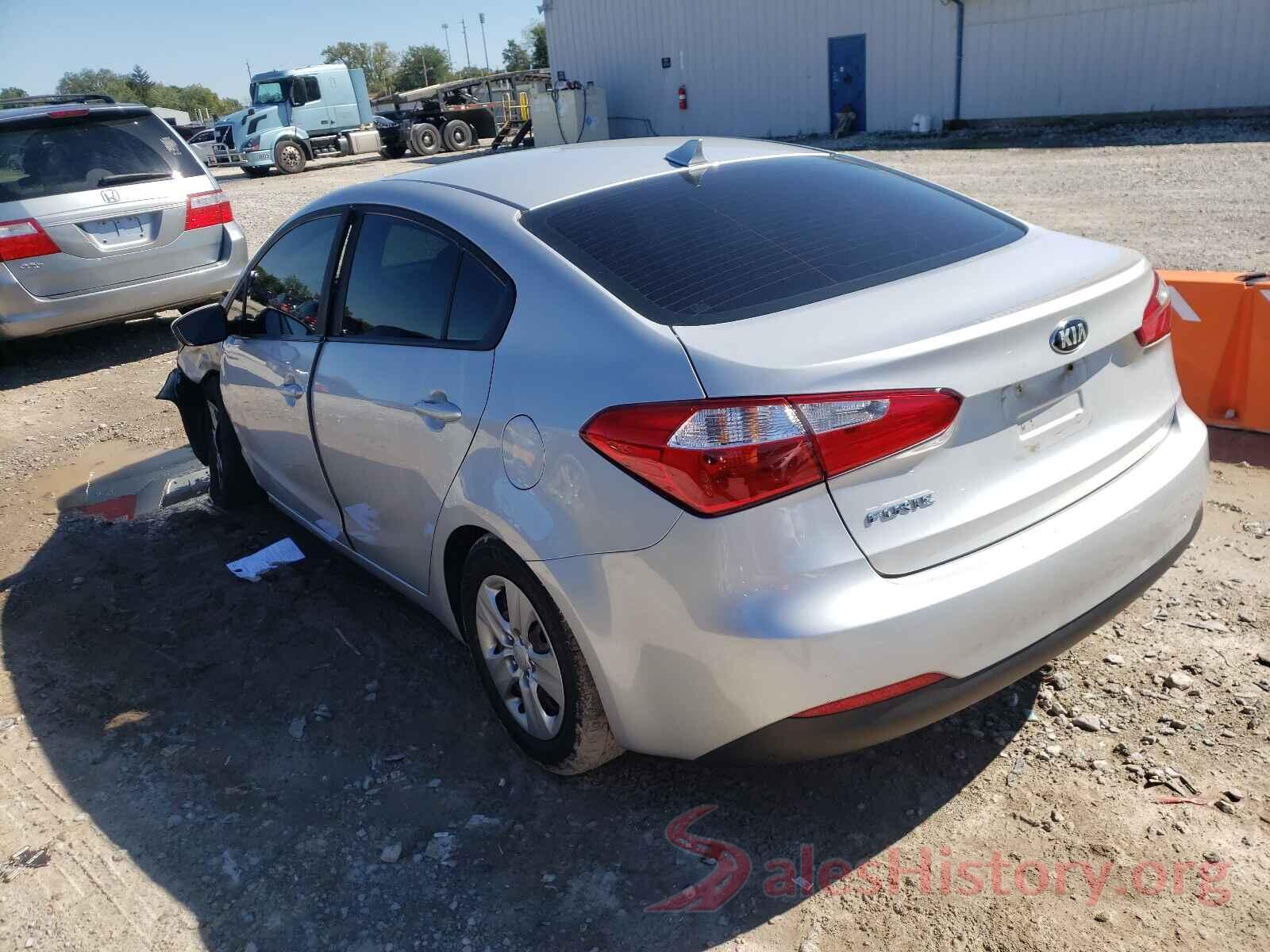 KNAFK4A60G5618315 2016 KIA FORTE