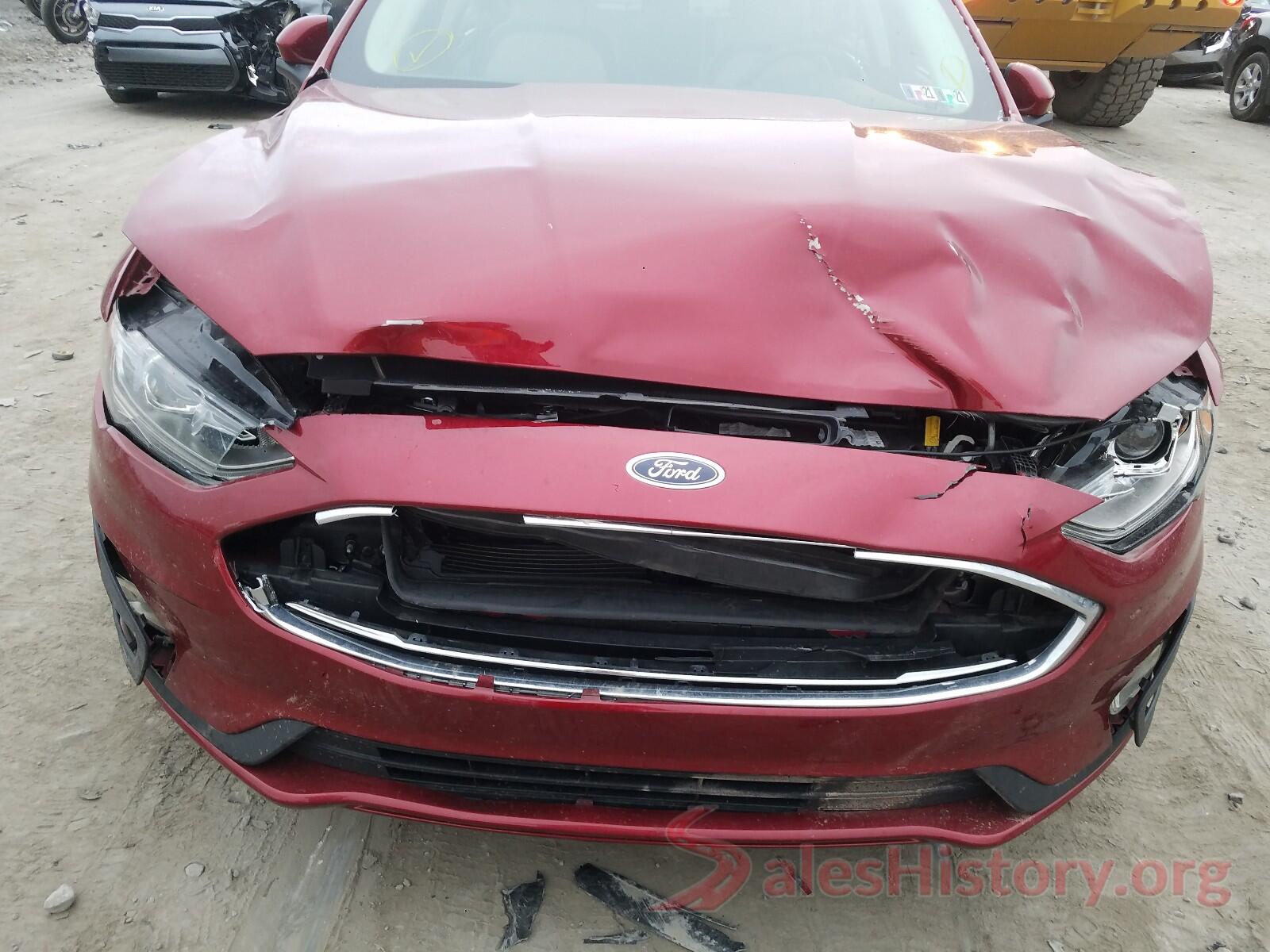 3FA6P0HD0KR101657 2019 FORD FUSION