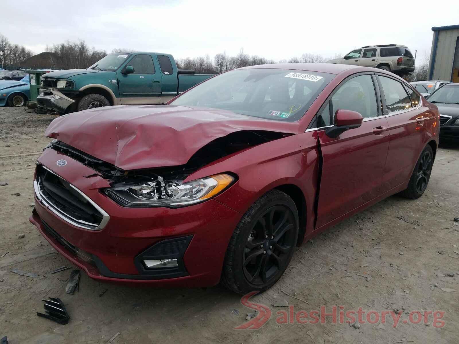 3FA6P0HD0KR101657 2019 FORD FUSION