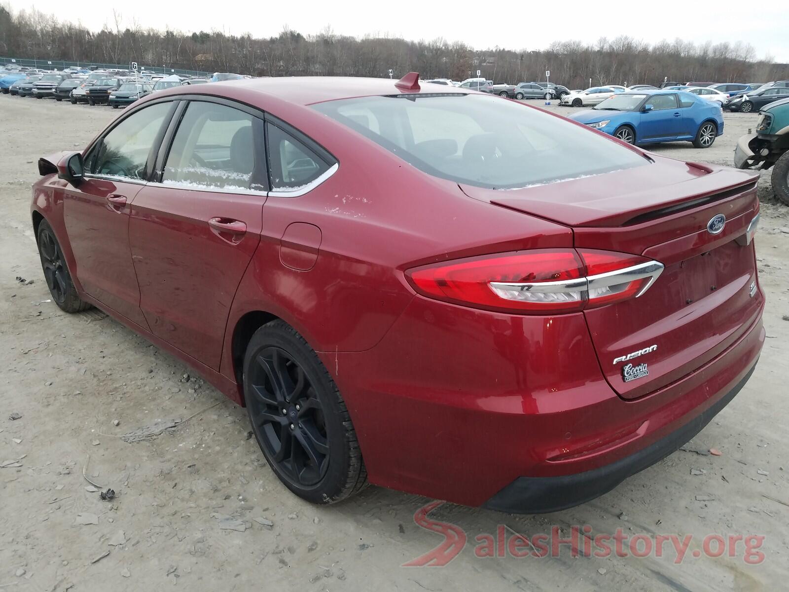 3FA6P0HD0KR101657 2019 FORD FUSION