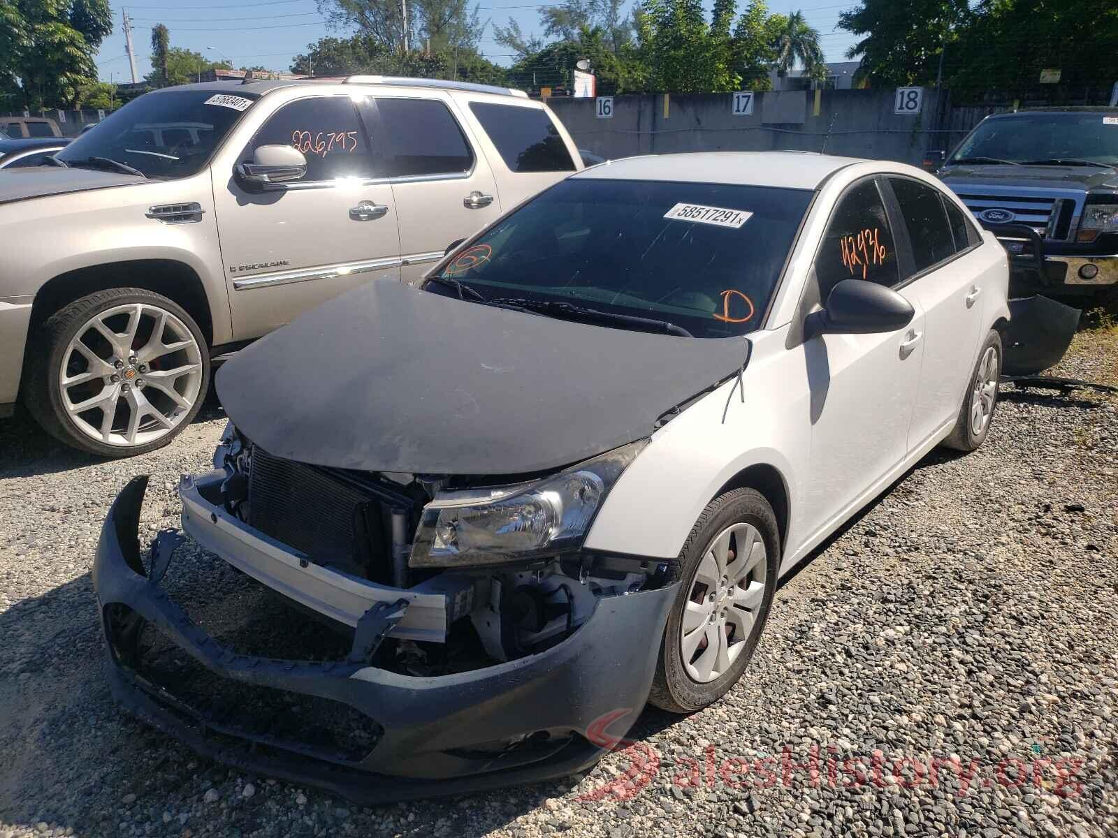 1G1PC5SH9G7221189 2016 CHEVROLET CRUZE