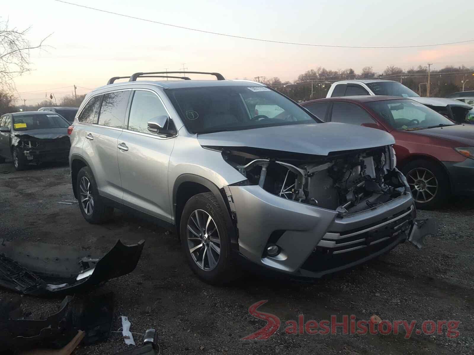 5TDJZRFH5KS574119 2019 TOYOTA HIGHLANDER