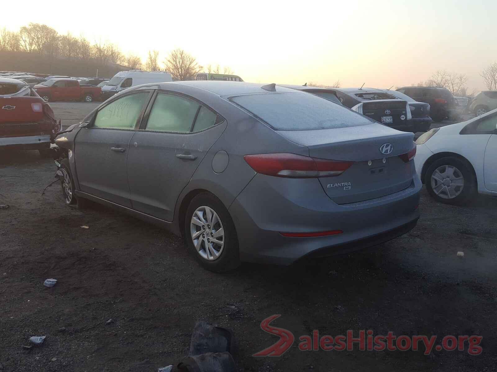 KMHD74LF3HU406519 2017 HYUNDAI ELANTRA