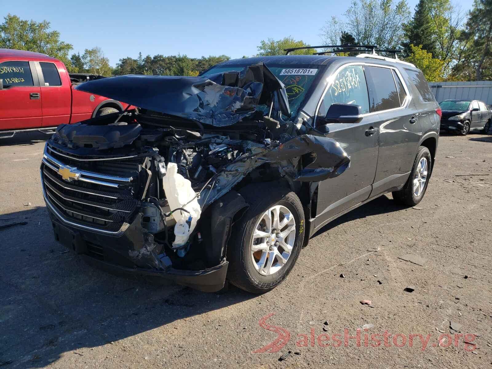 1GNEVGKW7JJ216383 2018 CHEVROLET TRAVERSE