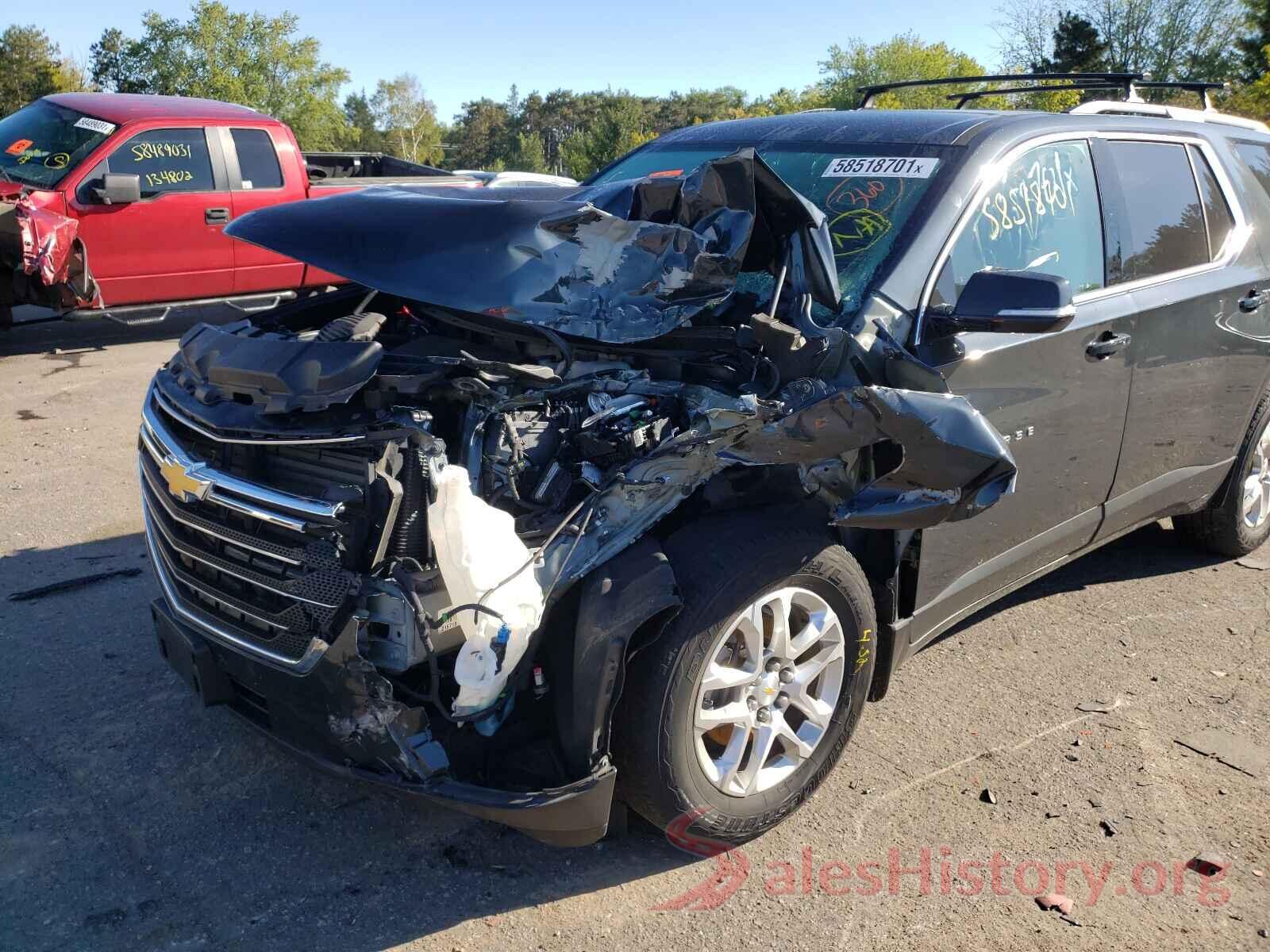 1GNEVGKW7JJ216383 2018 CHEVROLET TRAVERSE