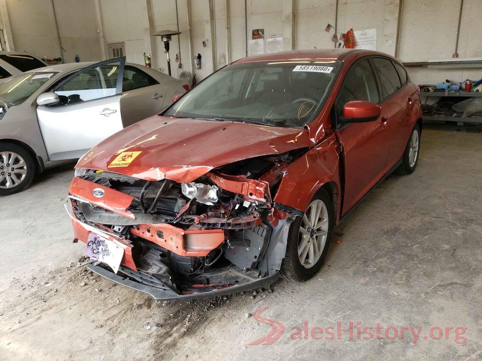 1FADP3K21JL255758 2018 FORD FOCUS