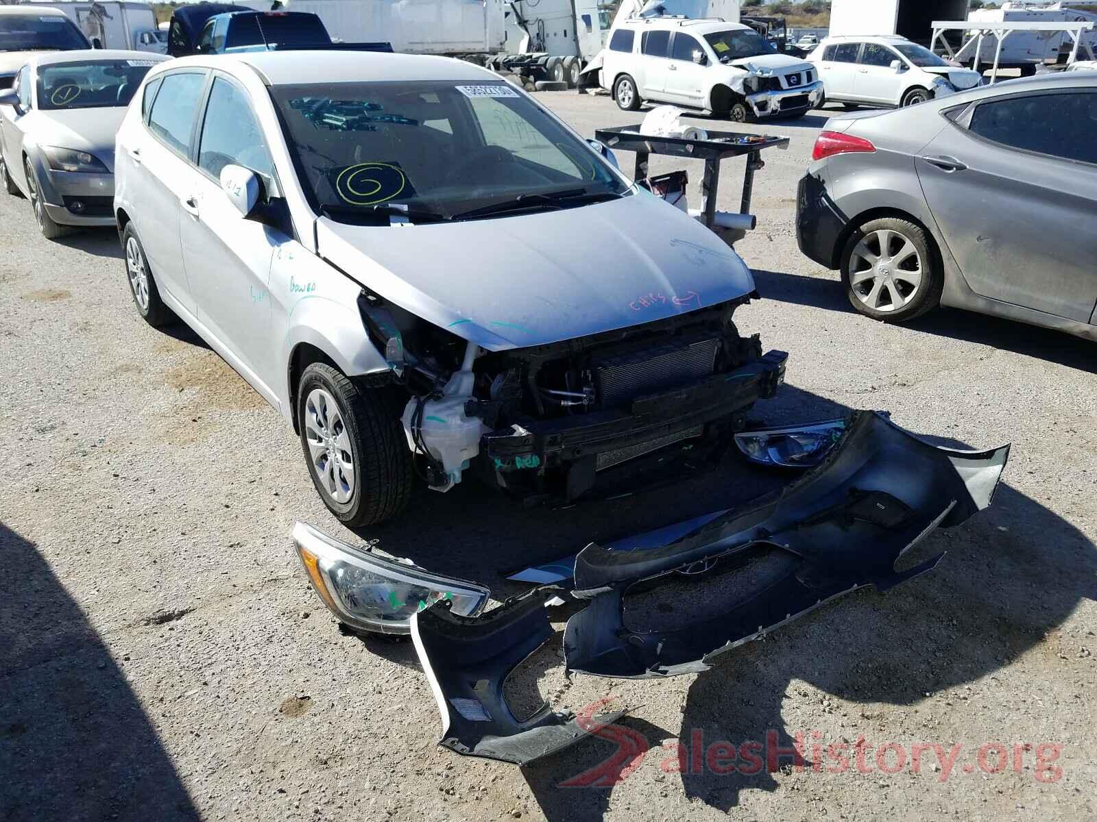 KMHCT5AE2GU285312 2016 HYUNDAI ACCENT