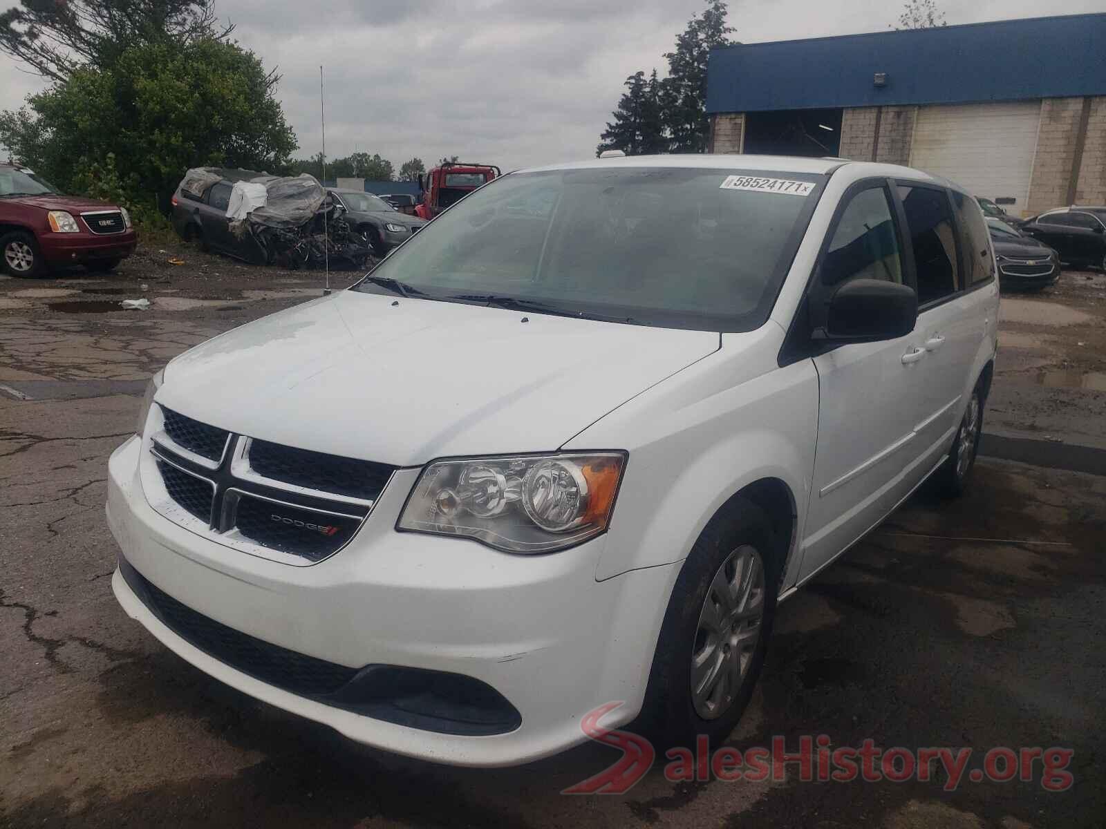 2C4RDGBGXGR391687 2016 DODGE GRAND CARA