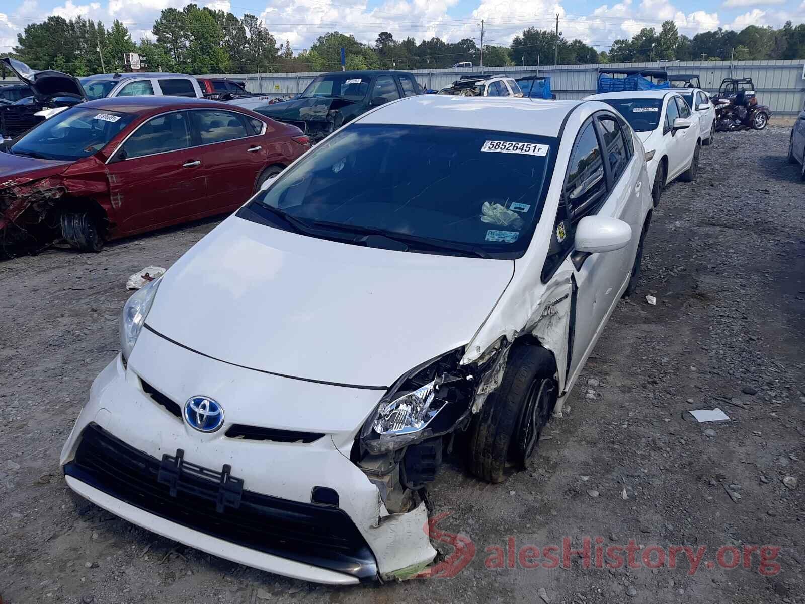 JTDKN3DU6F0473273 2015 TOYOTA PRIUS