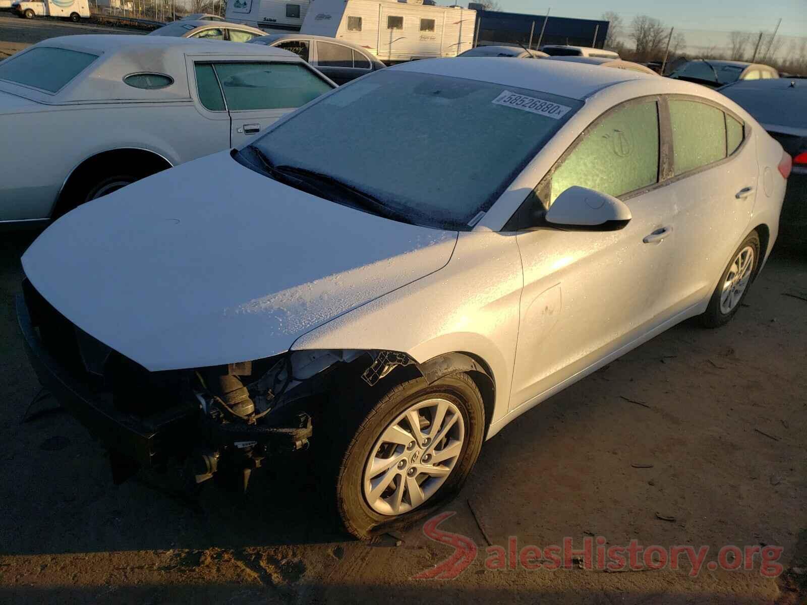 5NPD74LF0JH349443 2018 HYUNDAI ELANTRA