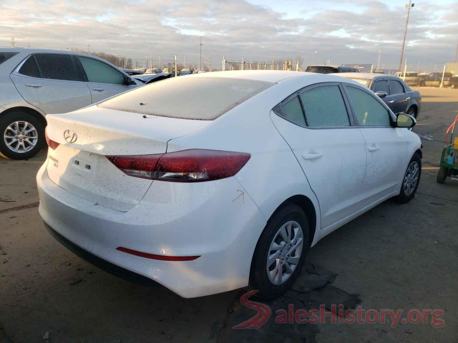 5NPD74LF0JH349443 2018 HYUNDAI ELANTRA