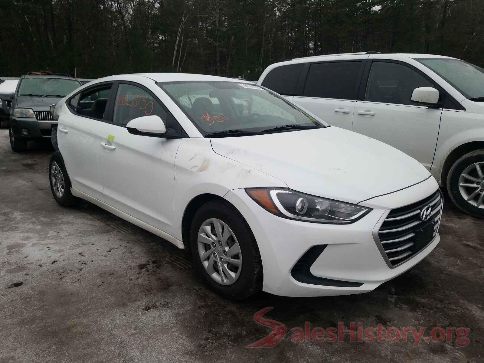 5NPD74LF8HH149906 2017 HYUNDAI ELANTRA